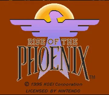 Rise of the Phoenix (USA) screen shot title